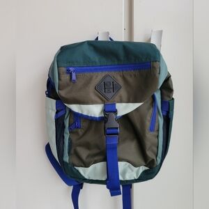 United by Blue (R)evolution 9L Sidekick Backpack Olive & Blue Mini Color Block